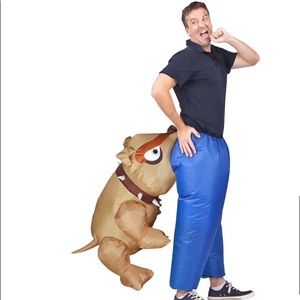 Halloween Costume Inflatable Dog Bite